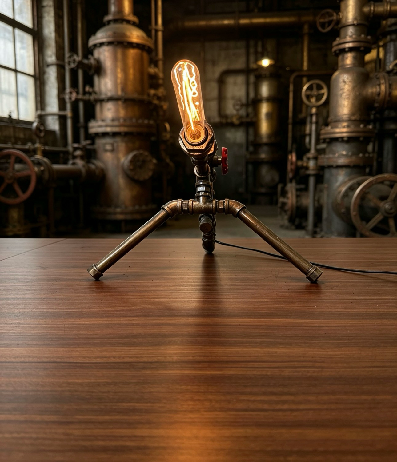 "Sniper Rifle"Industrial - Handmade DIY Metal Art Sculpture, Creative Home Decor for Bar & Coffee Shop, Unique Statement Piece