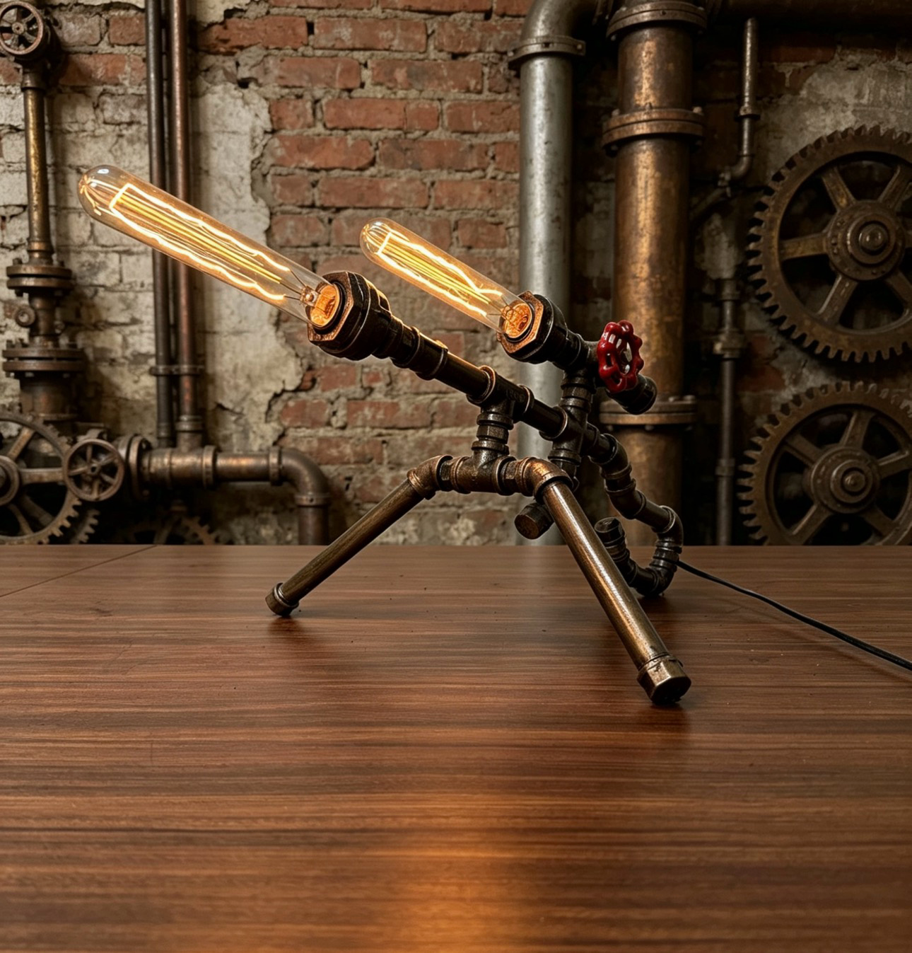 "Sniper Rifle"Industrial  - Handmade DIY Metal Art Sculpture, Creative Home Decor for Bar & Coffee Shop, Unique Statement Piece